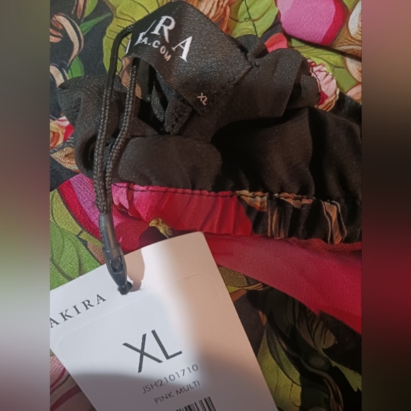 Akira Tropical Print Jumpsuit - Picture 5 of 5